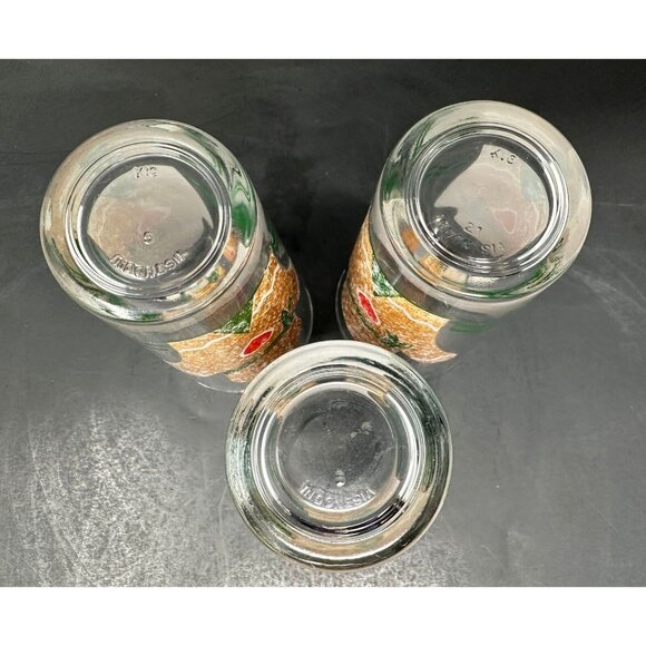 KIG GINGERBREAD MEN 3 Cooler Tumbler Glasses 14 oz Christmas Cookies Indonesia - Picture 7 of 11